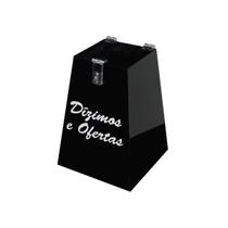 Gazofilacio piramide - Preto