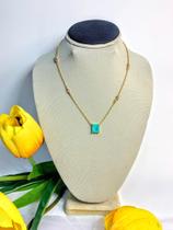 Gb0302 gargantilha azul fusion ceandy