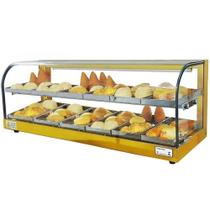 GD12 - Estufa Gama para salgados 12 bandejas Dupla Dourada - 127V - Omega GD12 - Estufa Gama para salgados 12 bandejas Dupla Dourada - 127V - Omega