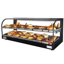 GD12 - Estufa Gama para salgados 12 bandejas Dupla Preta - 127V - Omega