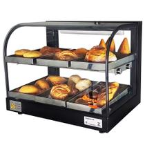 GD6 - Estufa Gama para salgados 6 bandejas Dupla Preta - 220V - Omega