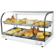 GD8 - Estufa Gama para salgados 8 bandejas Dupla Branca - 127V - Omega GD8 - Estufa Gama para salgados 8 bandejas Dupla Branca - 127V - Omega