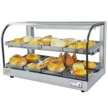 GD8 - Estufa Gama para salgados 8 bandejas Dupla Prata - 127V - Omega