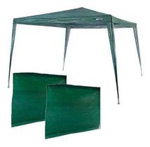 Gebo Nautika Tenda Praia Green 3X3 Camping + 2 Paredes