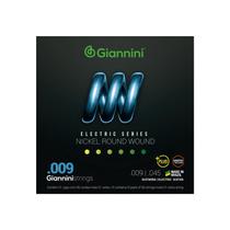 GEEGSTP9 Enc. para Guitarra Nickel Round Wound Plus (.009 .045) Giannini