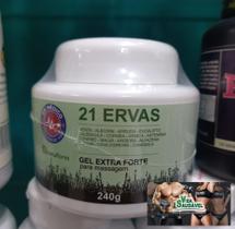 Gel 21 ervas 240g - NATUFLORES Gel 21 ervas 240g - NATUFLORES