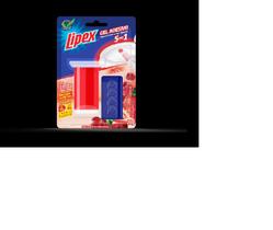 Gel ades.aplic+refil lipex f.vermelh 28g