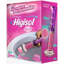 Gel adesivo Higisol Banheiro Aplicador + 6 Discos de gel