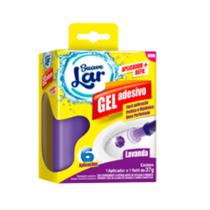 Gel Adesivo Sanitário 37gr c/ Aplicador Suavelar Lavanda