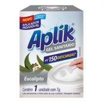 Gel Adesivo Sanitário Aplik 1 Adesivo-150 descargas - 6 em 1 - EUCALIPTO