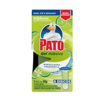 Gel Adesivo Sanitário Citrus Refil Pato 38g com 6 aplicações