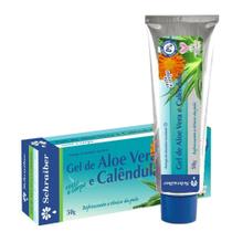 Gel Aloe Vera E Calêndula 50G Schraiber Gel Aloe Vera E Calêndula 50G Schraiber