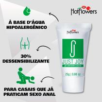 GEL ANAL ANESTÉSICO JUST JOY 30% SEM DOR - Bisnaga 25g