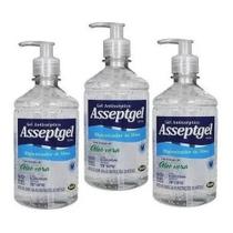 Gel Antisséptico Higienizador De Mãos 420g Asseptgel unidade Gel Antisséptico Higienizador De Mãos 420g Asseptgel unidade