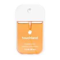 Gel antisséptico para as mãos Touchland Velvet Peach hidratante 30 ml
