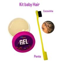 Gel baby hair be black