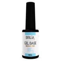 Gel base c/ pincel 10ml brilia nails