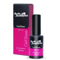 Gel Base Transparente para Unhas de Gel 10ml, Arte Sedução Gel Base Transparente para Unhas de Gel 10ml, Arte Sedução