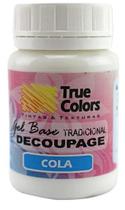 Gel base true colors tradicional para decoupagem 5440.80 ml