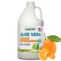 Gel Bebível de Aloe Vera Land Art Laranja Tangerina 1,89L