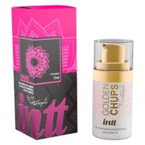 Gel Beijável e Efeito Quente Golden Chups - 17ml Intt - Intt Cosméticos