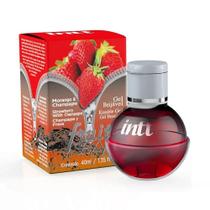 Gel Beijável Fruit Sexy Morango com Champagne 40ml - Efeito Quente