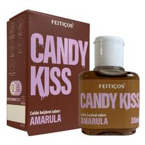 Gel Beijavel Massagem Corporal Intimo Candy Kiss Sabor 35ml