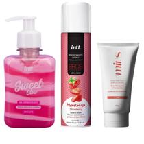 Gel Beijável Sweet Glow Deso Morango Clareador Corporal Mivs