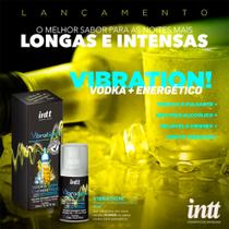 Gel Beijável Vibration Power Vodka Energético Intt 17ml