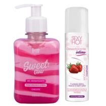 Gel Beijável Virilha Coxas Desodorant Skin Care Íntima Sweet
