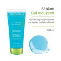 Gel Bioderma Sébium Gel Moussant de Limpeza Pele Oleosa com 200ml Bioderma