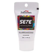 GEL BISNAGA DESLIZANTE SETE SENSACOES 25G - Hot Flowers