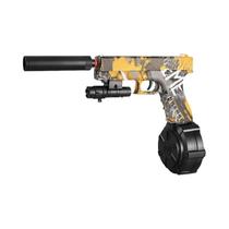 Gel Blaster Elétrica para Meninos - Brinquedo com Balas de Gel - Estilo Glock