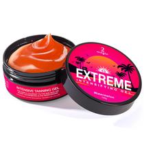 Gel bronzeador 2Bmagic Shine Brown Tan Accelerator com SPF 15+ 250mL