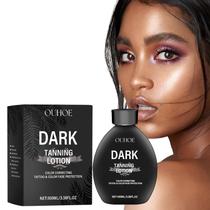 Gel bronzeador OUHOE 2025 Loção de bronzeamento escuro intensiva 150mL Gel bronzeador OUHOE 2025 Loção de bronzeamento escuro intensiva 150mL
