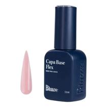 Gel Capa Base Flex Bluwe Natural Pink 11ml Preparação Unhas