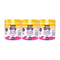 Gel Capilar Em Creme Soft Hair Defin Cachos 520G-Kit C/3Un