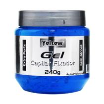 Gel Capilar Fixador Extra Forte 240g - Yelsew Gel Capilar Fixador Extra Forte 240g - Yelsew