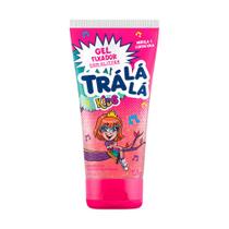 Gel Capilar Trá Lá Lá Kids Glitter Rosa Sem Álcool 150g