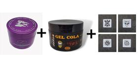 Gel Cera Hidratante + vox cola + moldes