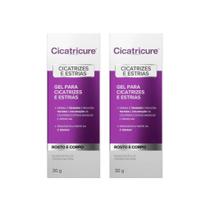 Gel Cicatricure Cicatrizes E Estrias 30G - Kit Com 2Un