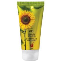 Gel Cicatrizante Óleo de Girassol, Calêndula E Colágeno - Atua Contra Queimaduras e Inflamações