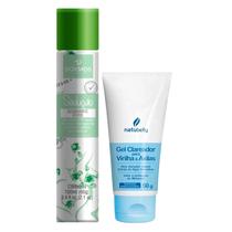 Gel Clareador para Virilha e Axilas + Desodorante Íntimo Sinta-se (verde)