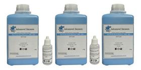 Gel Coat Azul Iso-tinta P/ Piscina De Fibra - 3 Kg - Advanced Vacuum