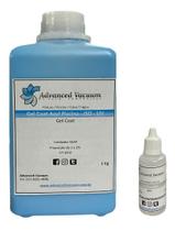 Gel Coat Azul Iso-tinta Para Piscina De Fibra De Vidro- 1kg - Advanced Vacuum