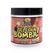 Gel Cola Bomba Fixação Extra Forte 500g Siles Gel Cola Bomba Fixação Extra Forte 500g Siles