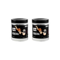 Gel Cola Fixador Hard Hair Incolor 1000G-Kit C/2Un