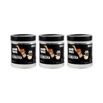 Gel Cola Fixador Hard Hair Incolor 1000g-Kit C/3un