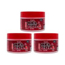 Gel Cola Fixador Softfix Super 240g - Kit C/ 3un