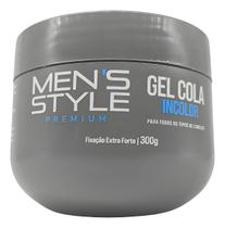 Gel Cola Incolor Cera Black 300g Alta Fixação Sem Alcool Eaê